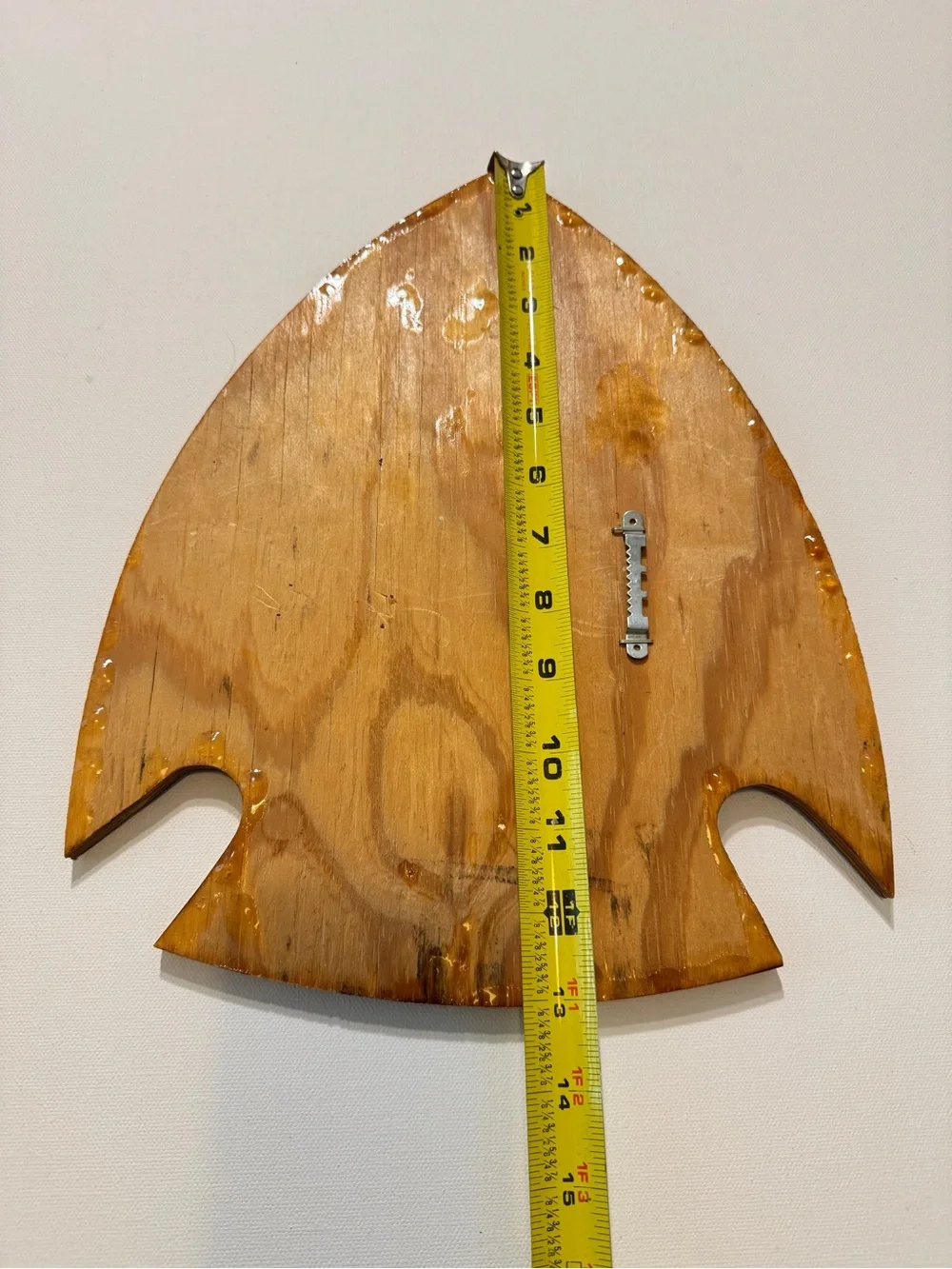 Native American Wall Art Arrowhead Plaque Horseman 13' x 10.5”